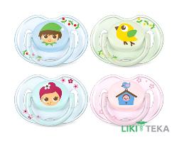 Пустышка силиконовая Авент (Avent) SCF169/43 Classic 0-6 месяцев 2 шт