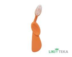 Зубная щетка (Радиус) Radius Flex Brush Scuba д/правши, мягкая щетина, оранжевая
