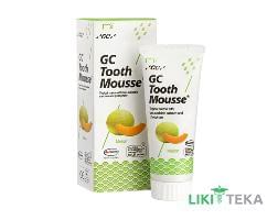 Крем стоматологический GC Tooth Mousse для восстановления эмали зубов, Дыня, 35 мл