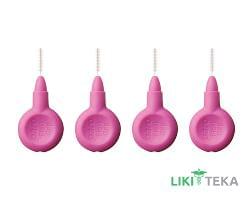 Paro Swiss (Паро Свіз) Міжзубні щітки flexi grip супер-тонкі, екстра-м`які, рожеві 2.0 мм №4