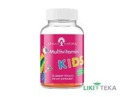 Мультивитамин для детей Апнас Натурал (Apnas Natural) пастилки жев. №30