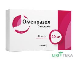 Омепразол-Фармак капсули по 40 мг №30 (10х3)
