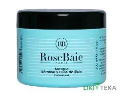 Маска для волосся РозБе (RoseBaie) Кератин Касторова олія 500 мл