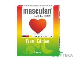 Презервативи Masculan (Маскулан) Frutti Edition кольорові з ароматами №3