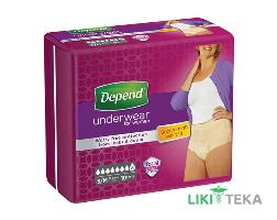 Підгузки-труси для дорослих Depend (Депенд) жіночі S/M №10