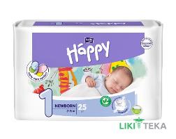 Підгузки Дитячі Bella Baby Happy (Белла Бебі Хепі) Newborn 1 (2-5 кг) №25