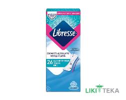 Гігієнічні щоденні прокладки Libresse (Лібрес) daily fresh plus normal 26 шт