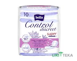 Прокладки урологічні Bella Control Discreet (Белла Контрол Діскріт) Super №10