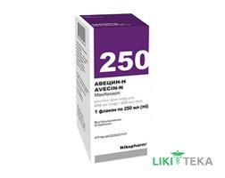 Авецин-Н розчин д/інф. 400 мг/250 мл по 250 мл у флак.