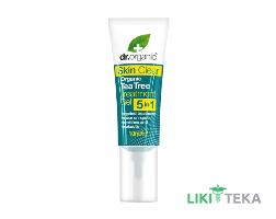 Др. Органік (Dr. Organic) Гель для обличчя Skin Clear 5 в 1 від недоліків та запалень шкіри 10 мл