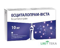 Есциталопрам-Віста табл., дисперг. в рот. порожнині 10 мг блістер №28