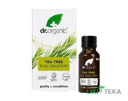 Др. Органік (Dr. Organic) Розчин для нігтів для відновлення та захисту з екстрактом чайного дерева 10 мл