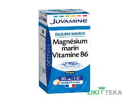 Juvamine (Жувамин) Морской магний и B6 Нервный баланс таблетки №30