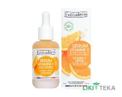 Эволюдерм (Evoluderm) Сыворотка для лица с витамином С экстрактом апельсина и гиалуроновой кислотой 30 мл