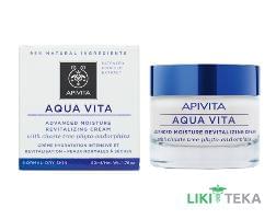 Apivita Aqua Vita (Апівіта Аква Віта) 24 години зволоження Крем для нормальної та сухої шкіри з авраамовим деревом та медом 50 мл