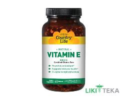 Кантри Лайф (Деревенская Жизнь) Витамин Е (Vitamin E) капсулы №60