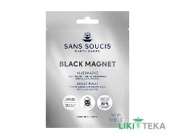 Сан Суси (Sans Soucis) Маска тканеая Black Magnet очищающая 16 мл