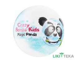 Бомбочка для ванн Аква Шайн Crazy Bombs Kids Чарівна панда 100г