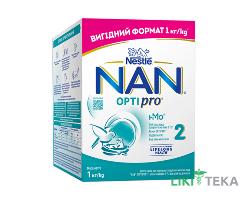 Молочна суміш Nestle NAN 2 Optipro (Нестле Нан 2 Оптіпро) 1000 г