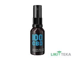 100КБД (100CBD) Олія спрей орал. з м`ятним смаком 20% 4000 мг, 20 мл