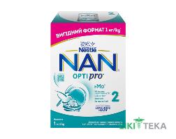 Nestle NAN 2 Optipro (Нестле Нан 2 Оптипро) с олигосахаридом 2'FL для детей от 6 месяцев, 1000 г