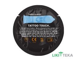 Презервативы One Tattoo Touch Голубой №1