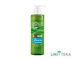 Біокон Гель для вмивання гіалуроновий I love aloe 200 мл