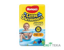 Подгузнки-трусики Хаггіс (Huggies) Little Swimmers для плавания 5-6 (12-18 кг) 11 шт.