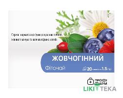 Фіточай Жовчогінний Профі Фарм по 1,5 г у філ.-пак. №20