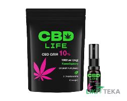 КБД Лайф (CBD Life) Олія спрей орал. з м`ятним смаком 10% 10 мл