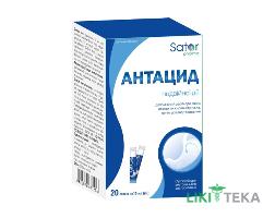 Антацид Двойного Действия Sator pharma сусп. для вн. исп. по 10 мл у стиках №20