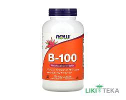 NOW (Нау) Vitamin B-100 капс. №250