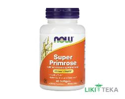 NOW Evening Primrose Oil (Нау Масло примулы вечерней) капс. 1300 мг №60