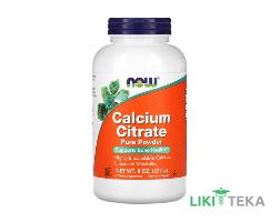NOW (Нау) Calcium Citrate (Кальцію цитрат) порошок 227 г