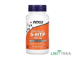 NOW (Нау) 5-HTP (5-Гидрокситриптофан) капс. 200 мг №60