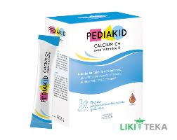 Педіакід (Pediakid Calcium C+) Кальцій С + для росту та зміцнення кісток і зубів порошок №14 у стіках