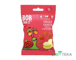 Улитка Боб (Bob Snail) Яблоко-Клубника снек 40 г