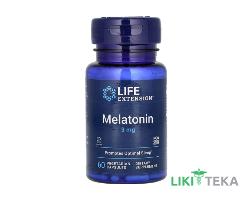 Life Extension (Лайф Екстеншн) Мелатонін капс. 3 мг фл. №60