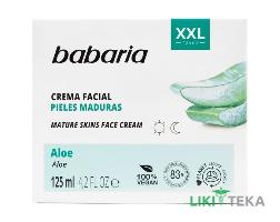 Бабария (Babaria) для лица крем Aloe ХХL для зрелой кожи из алоэ вера, 125 мл