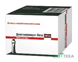 Диметилфумарат-Виста капсулы с модиф. высвоб. по 240 мг №60 (10х6)