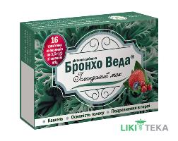 Бронхо Веда Ісландський мох льодяники зі смаком ягід №16