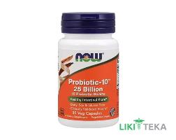 Now Probiotic-10 25 Billion (Нау Пробиотический комплекс) капсулы №30
