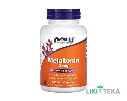 NOW Melatonin (Нау Мелатонин) капс. 3 мг фл. №180