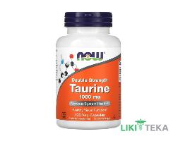 NOW Taurine (Нау Таурін) капсули 1000 мг банка №100
