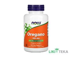 NOW Oregano (Нау Орегано) веганские капс. 450 мг №100
