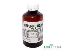 Перекись водорода 3% раствор Sator pharma раствор д/внеш. прим. 3% по 200 мл в флак.