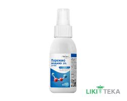 Перекись водорода 3% раствор Solution Pharm д/внеш. прим. флакон спрей 100 мл