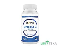 Biotus Omega-3 Fish Oil (Біотус) Омега-3 ісландський риб`ячий жир капсули №120 у флак.