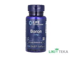 Life Extension (Лайф Экстеншн) Бор капсулы по 3 мг №100