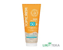 Топикрем (Topicrem) Sun Protect Молочко для лица и тела солнцезащитное увлажняющее SPF 50+ 200 мл